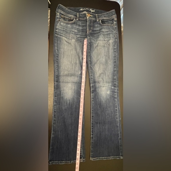 America Eagle Slim Boot Stretch Jeans Size 6 - Picture 8 of 10